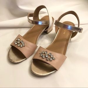 American Eagle Rhinestone Sandals 4.5
